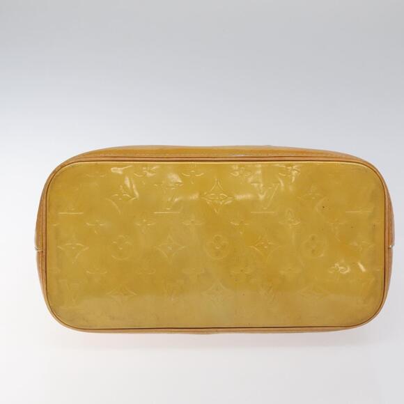 LOUIS VUITTON Monogram Vernis Houston Hand Bag Beige M91004 - Picture 9 of 12